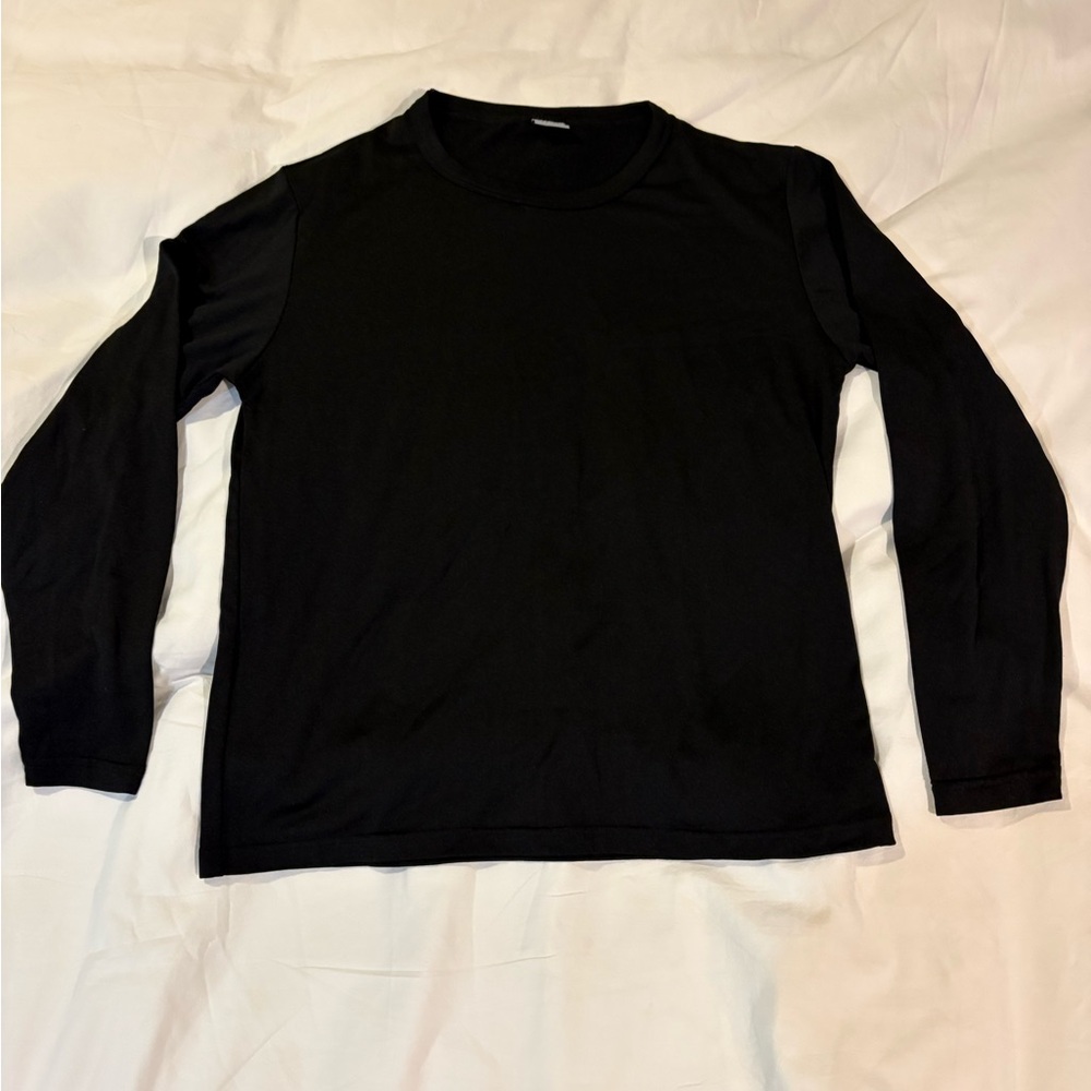Men's Black Long Sleeve Shirt